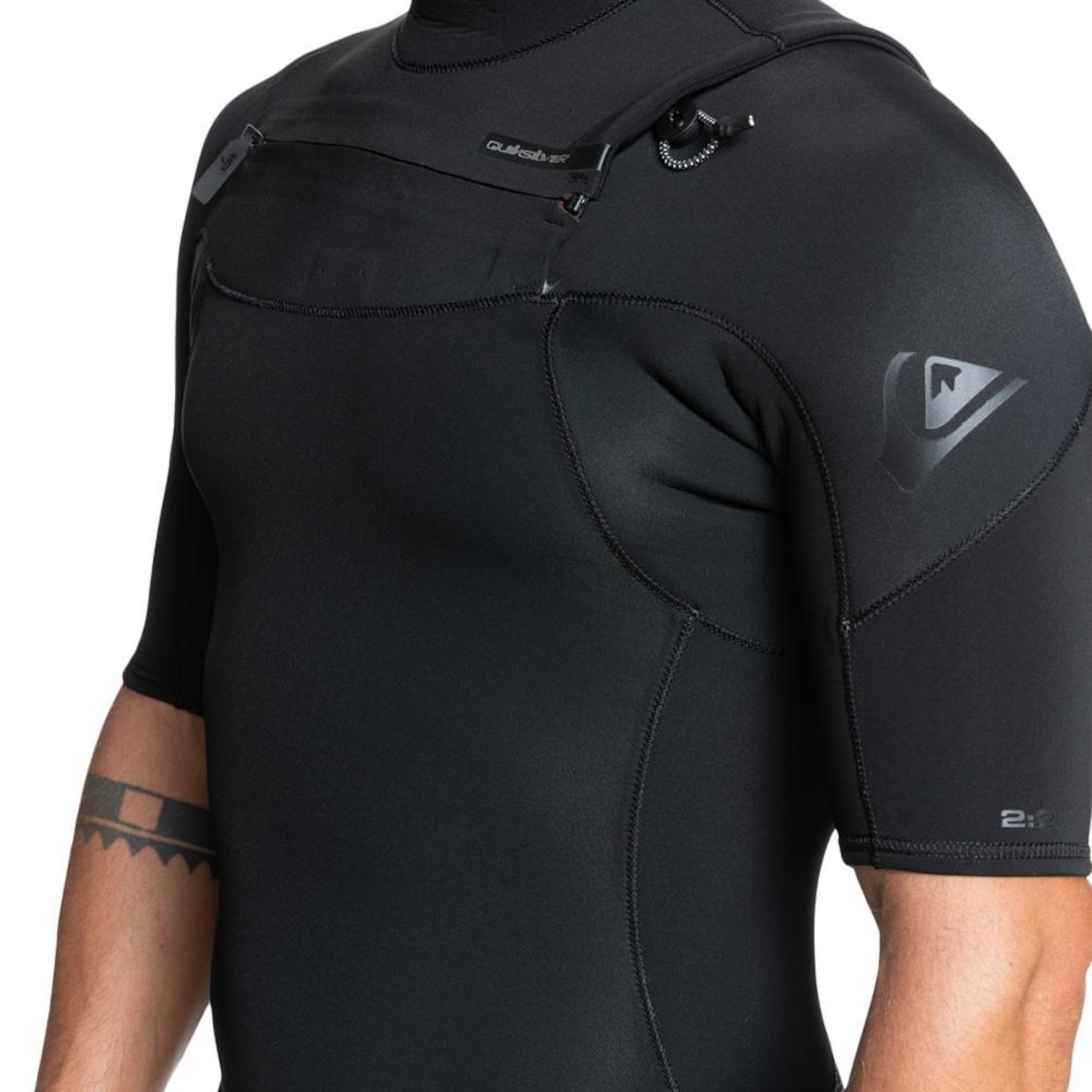 Long John Wetsuit Quiksilver Everyday Sessions Mw 2/2 Ss Cz - Masculina - Foto 5