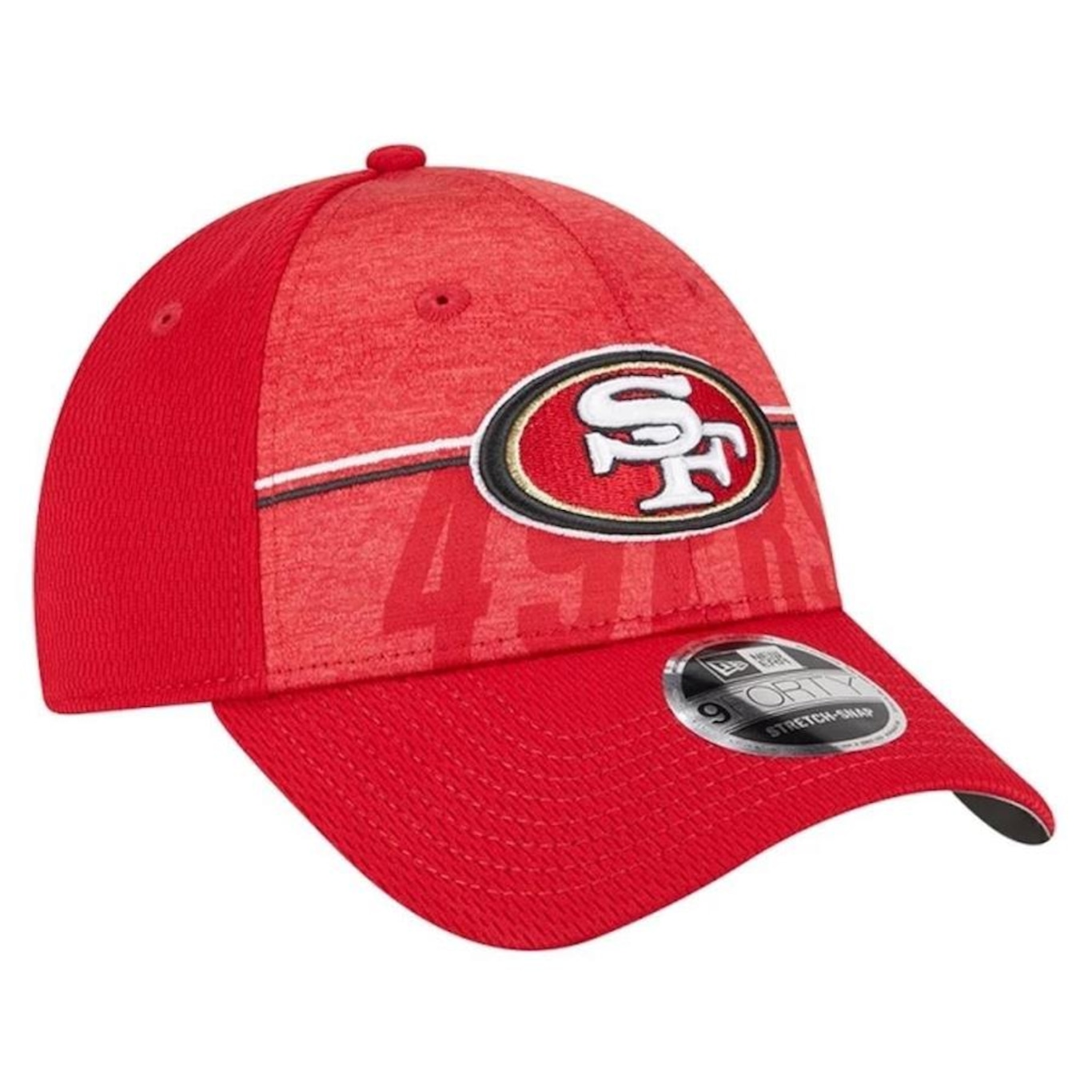 Boné Aba Curva New Era 9Forty San Francisco 49Ers Training - Snapback - Adulto - Foto 3