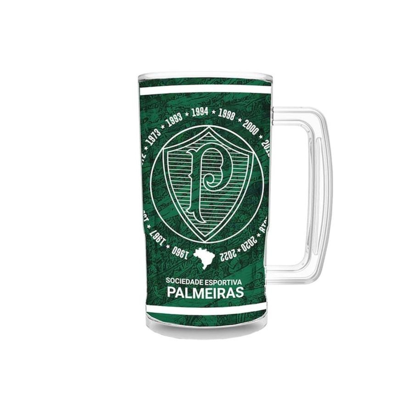 Caneca Helsim Palmeiras Fest Maior Campeão - 450ml - Foto 1