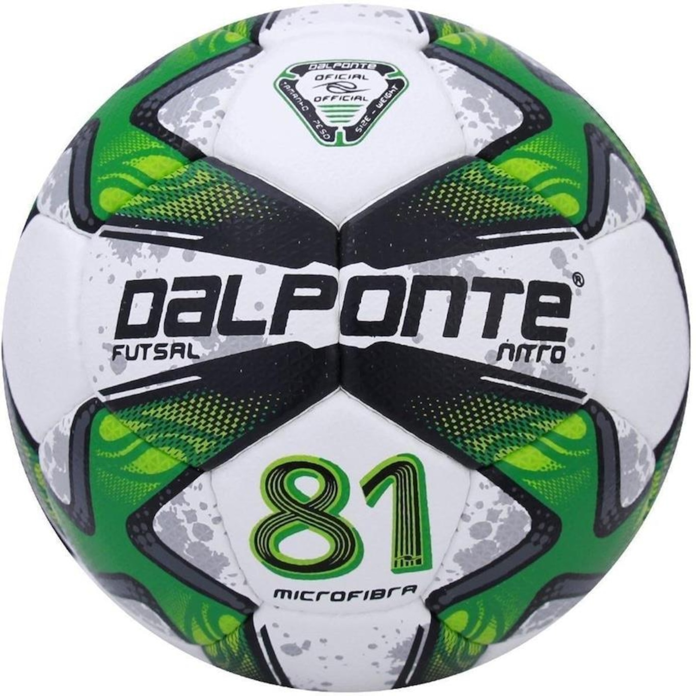 Bola de Futsal Dalponte 81 Nitro Microfibra Costurada A Mão - Foto 2