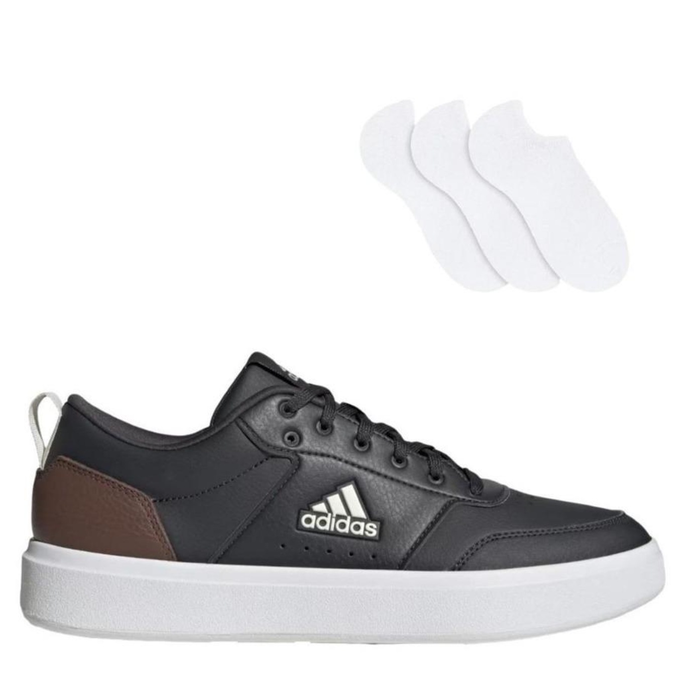 Tênis adidas Park St + 3 Pares de Meias - Masculino - Foto 1