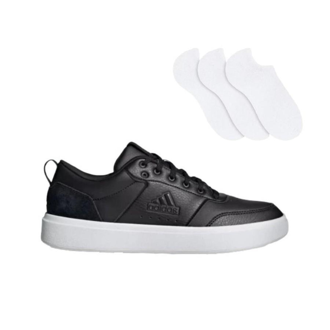 Tênis adidas Park St + 3 Pares de Meias - Masculino - Foto 1