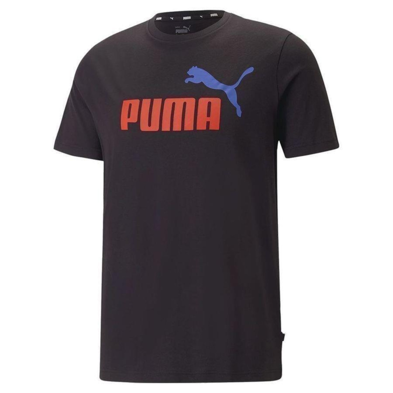 Camiseta Puma Ess+ 2 Logo - Masculina - Foto 6