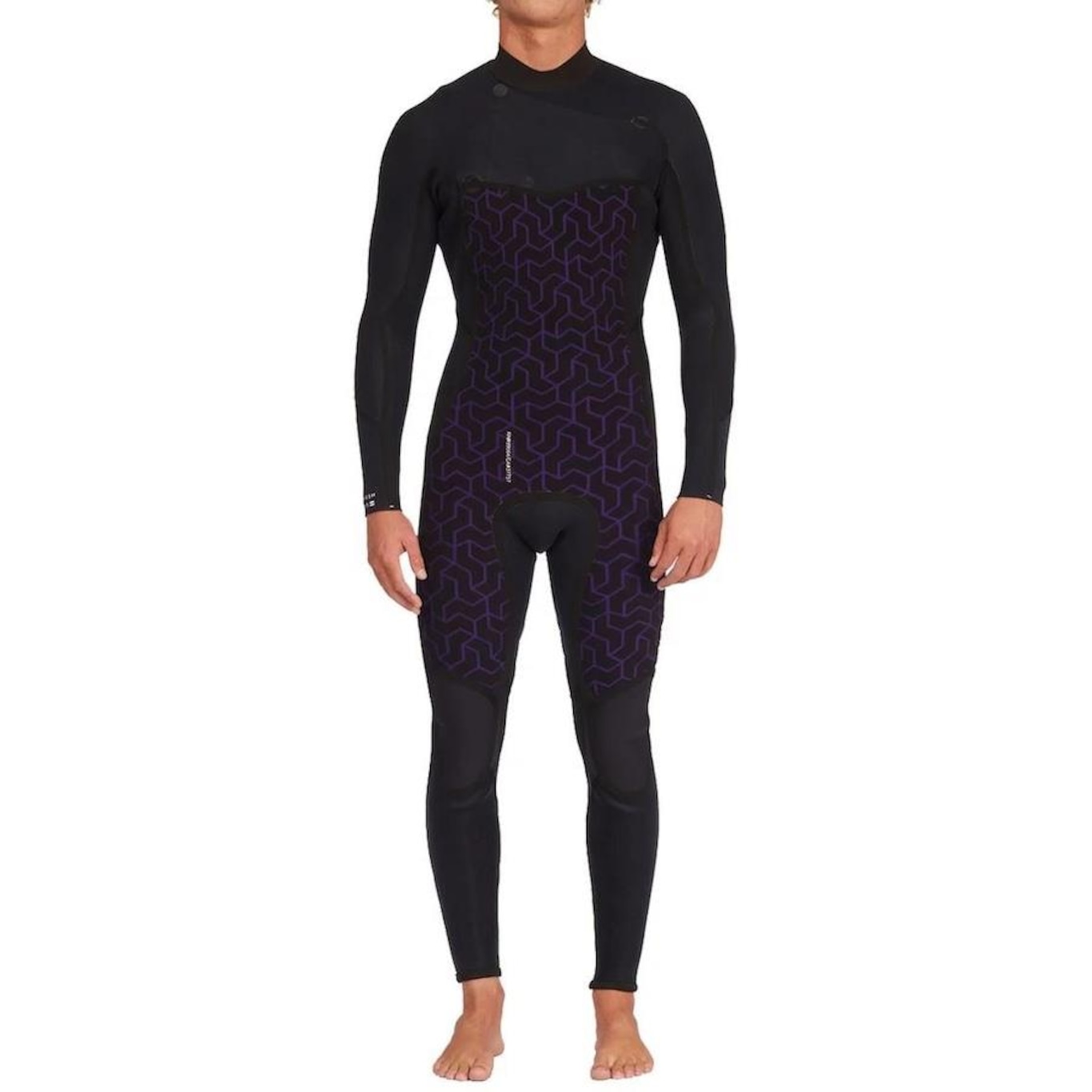 Long John Billabong 202 Absolute Chest Zip Full - Masculino - Foto 3