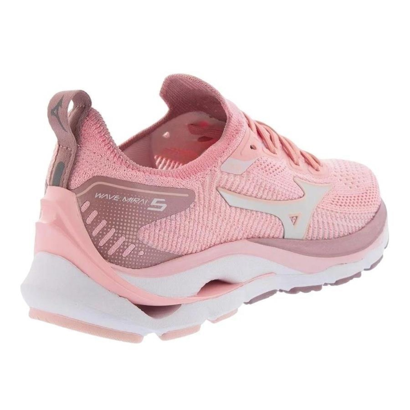 Tênis Mizuno Wave Mirai 5 - Feminino + 1 Par de Meias - Foto 2