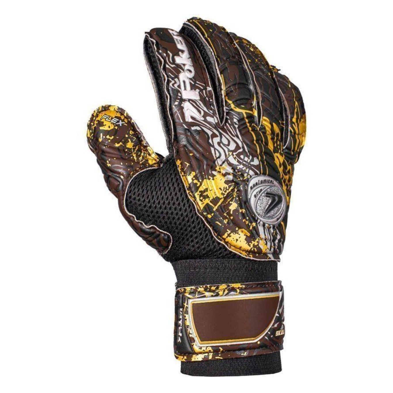 Luvas de Goleiro Poker Semi Pro Skull - Adulto - Foto 1