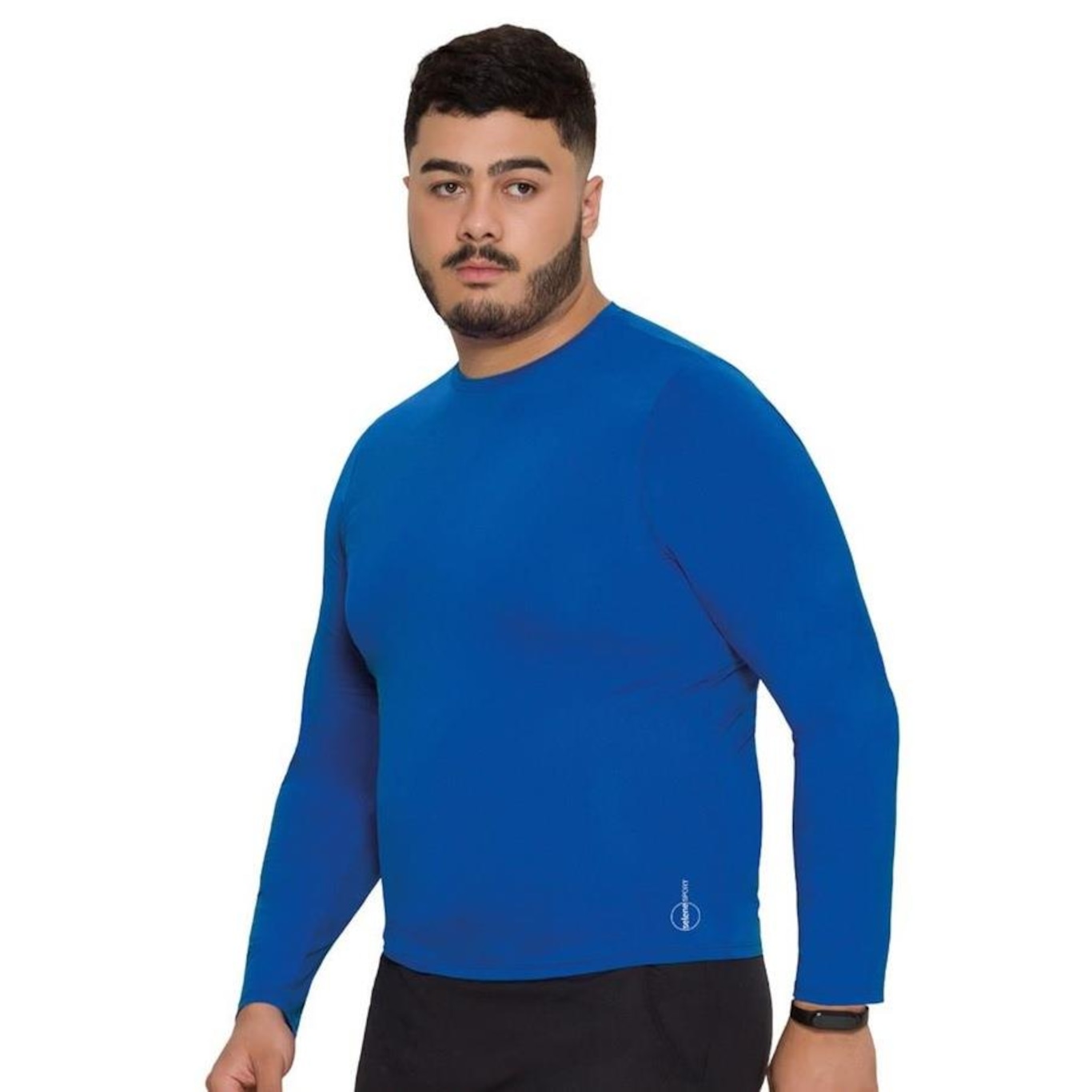 Camisas Térmica Selene Proteção Uv Plus Size - 3 Unidades - Masculina - Foto 4