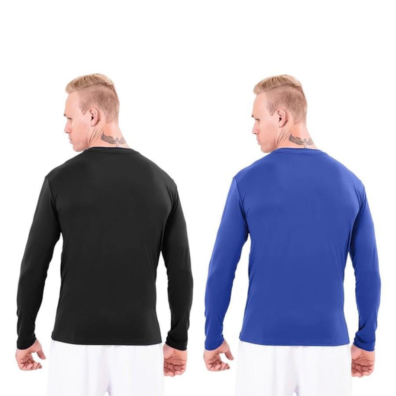 Kit Camisas Térmica Selene Proteção Uv50+ - 2 Unidades - Masculina - Foto 1