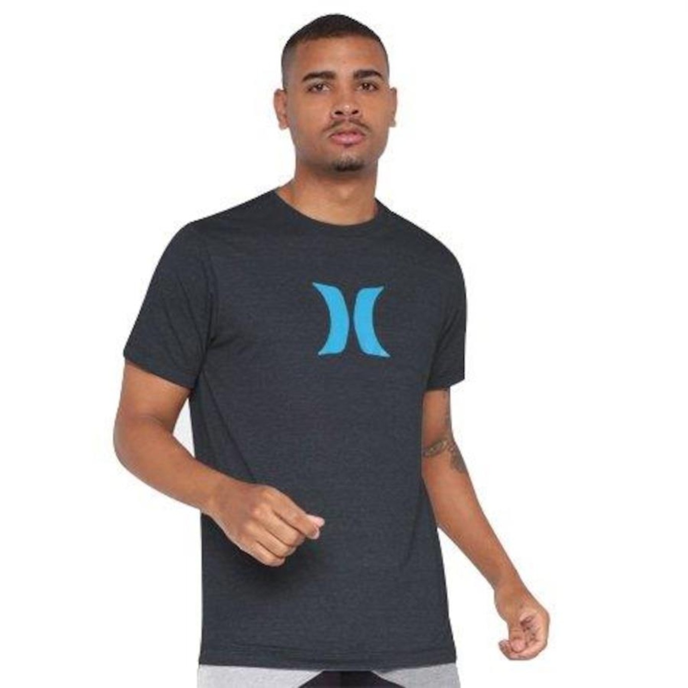 Camiseta Hurley ML Icon - Masculina - Foto 1