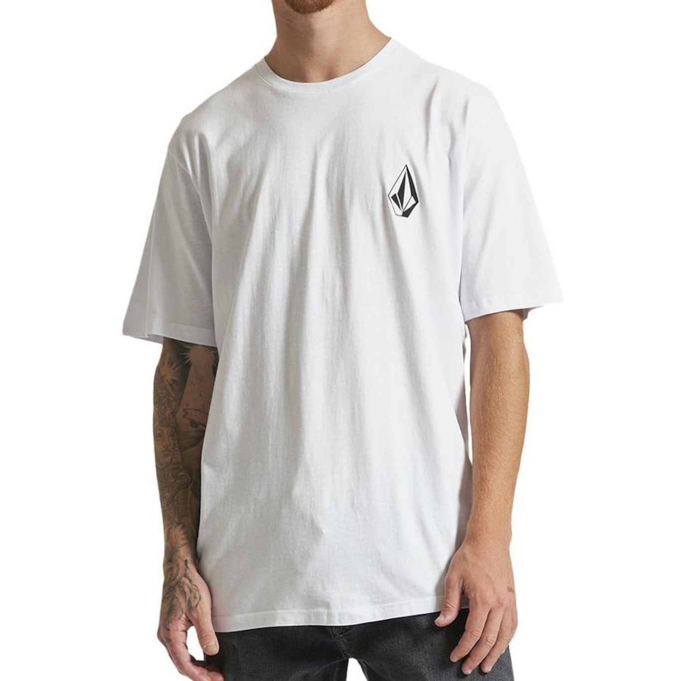 Camiseta Volcom Deadly Stone Wt23 - Masculina - Foto 1