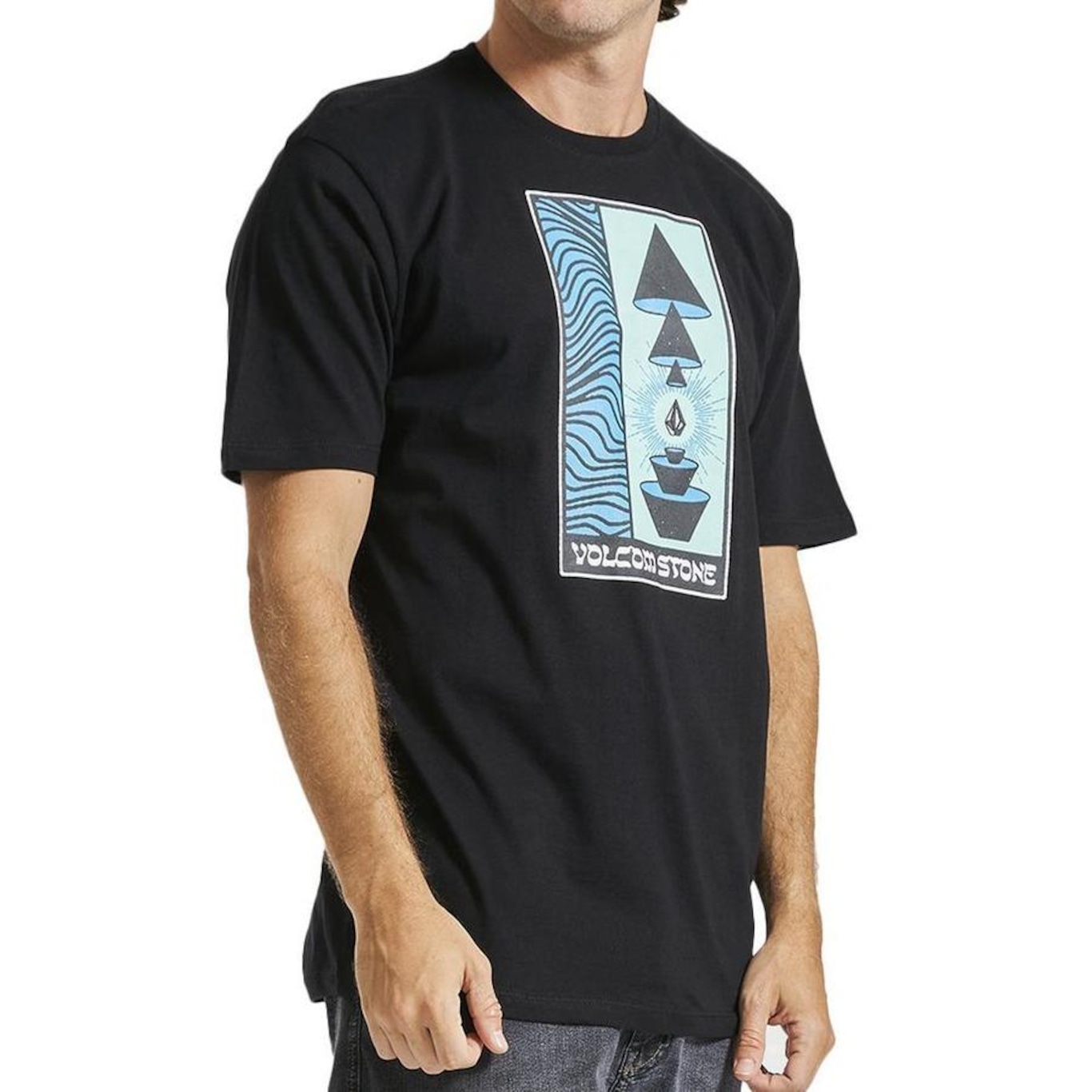 Camiseta Volcom Within Wt23 - Masculina - Foto 1