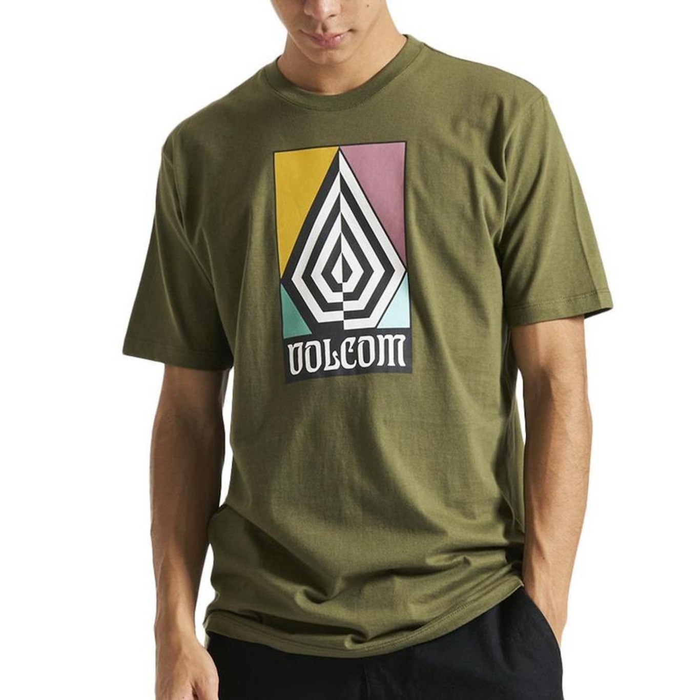 Camiseta Volcom Zorn Wt23 - Masculina - Foto 2