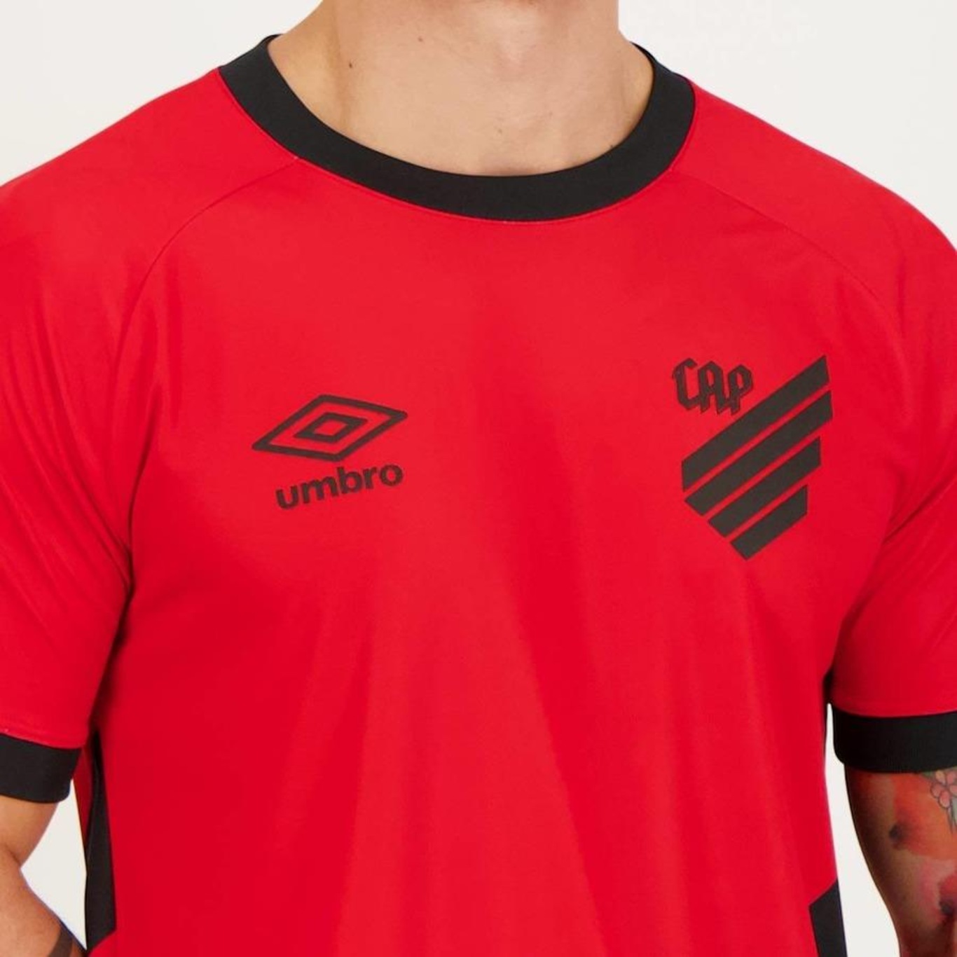 Camisa do Athletico Paranaense I 2023 Thiago Heleno 44 Umbro - Masculina - Foto 3