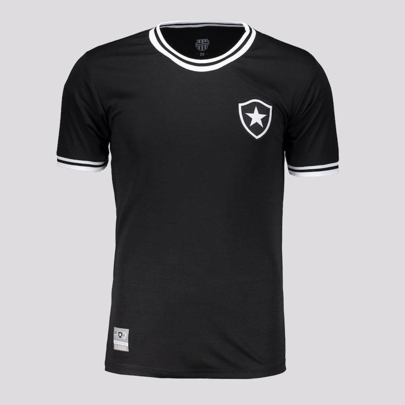 Camiseta do Botafogo Futfanatics Jacquard Escudo - Masculina - Foto 1