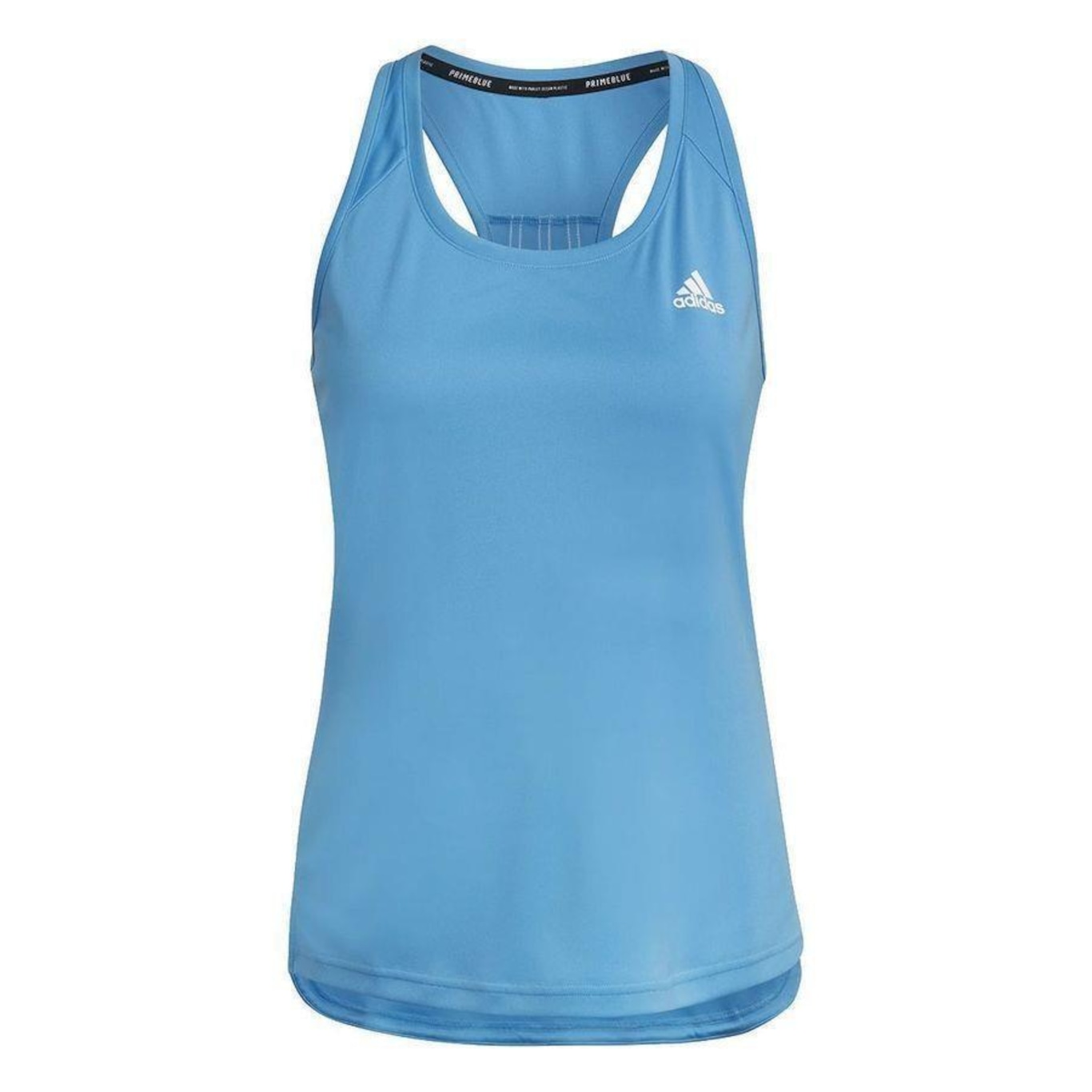 Camiseta Regata adidas Designed 2 Move 3 Stripes - Feminino - Foto 4