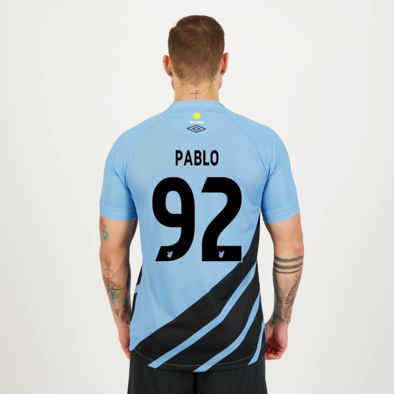 Camisa do Athletico Paranaense II 2023 Pablo 92 Umbro - Masculina - Foto 3