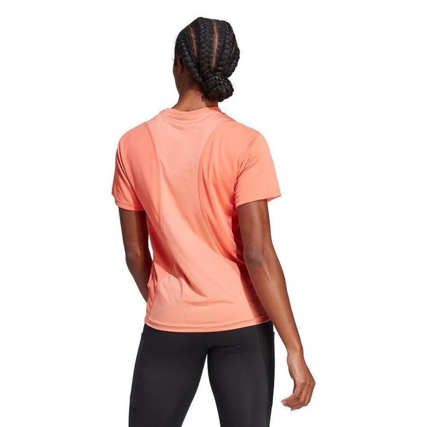 Camiseta adidas Run It Feminina - Foto 2