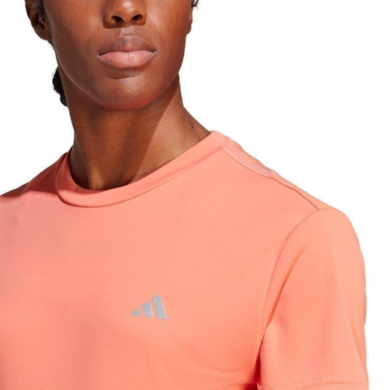 Camiseta adidas Run It Feminina - Foto 3