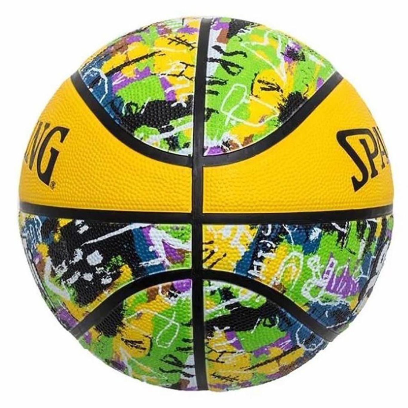 Bola Basquete Spalding Graffiti Borracha Unissex - Foto 2