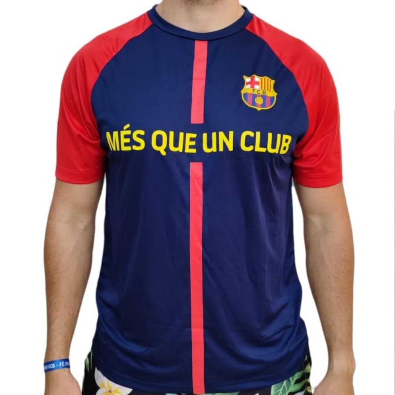 Camiseta Barcelona Balboa Més Que Un Club - Masculina - Foto 1