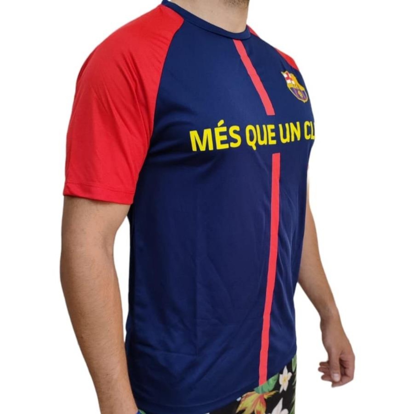 Camiseta Barcelona Balboa Més Que Un Club - Masculina - Foto 3