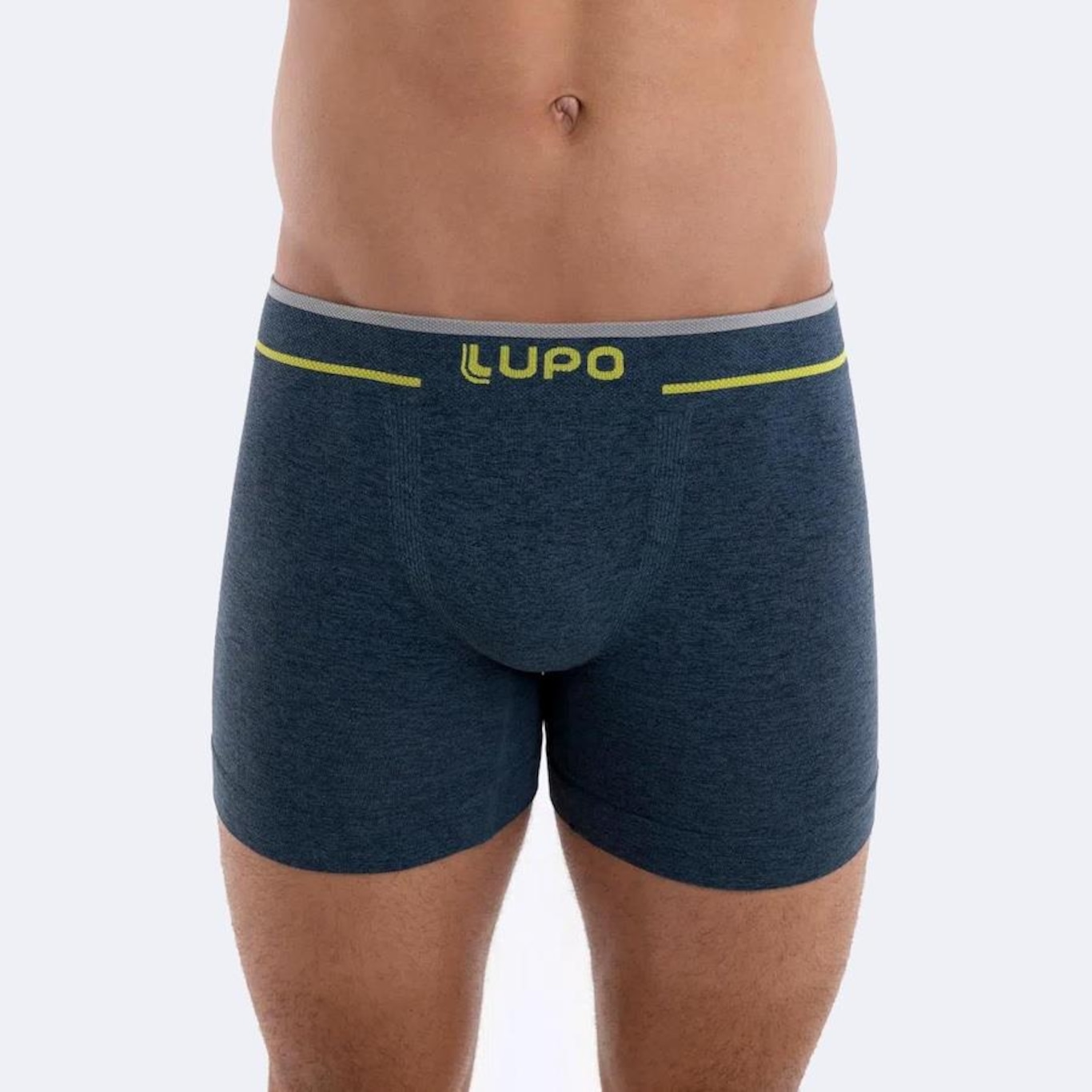 Cueca Boxer Lupo sem Costura - Masculina - Foto 1