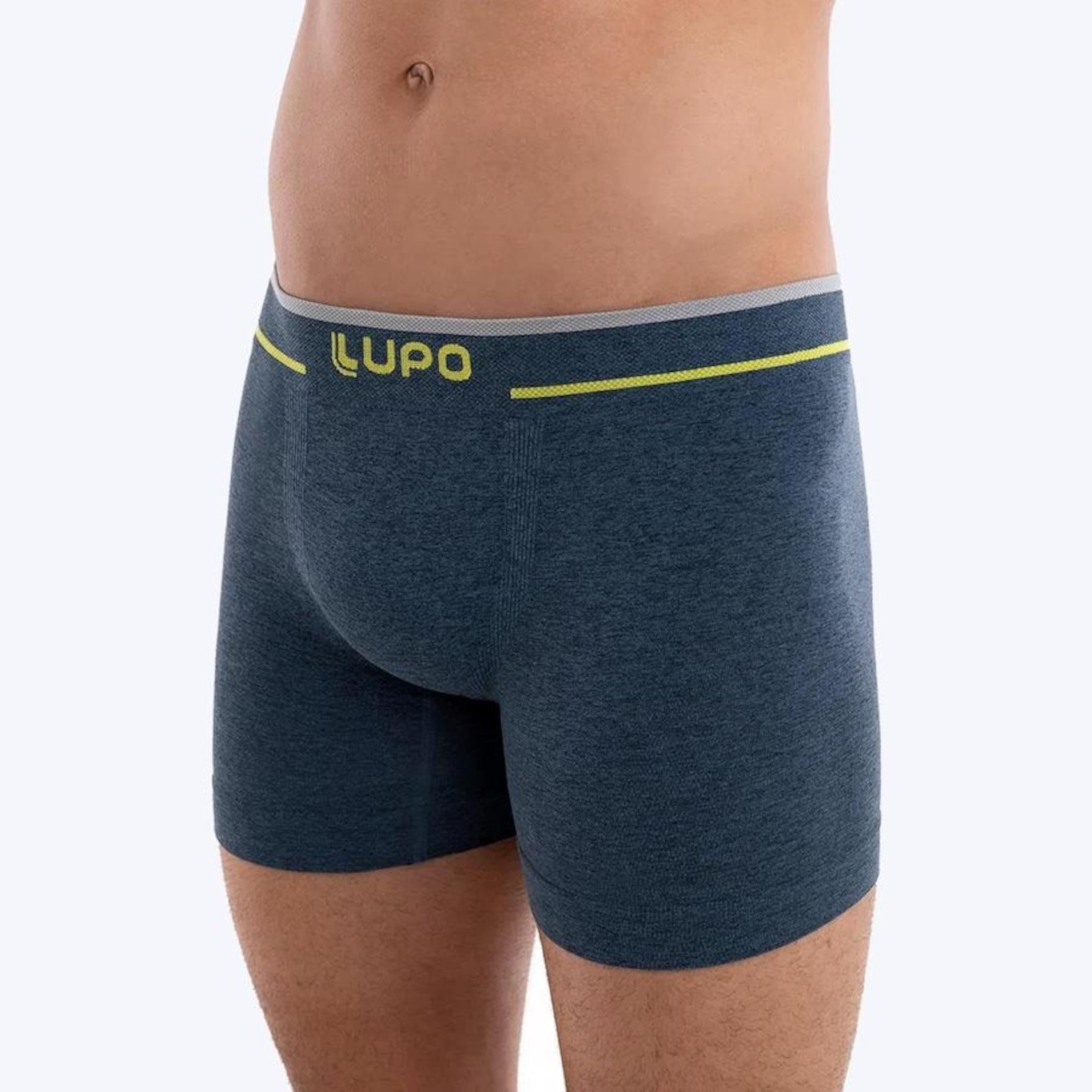 Cueca Boxer Lupo sem Costura - Masculina - Foto 2