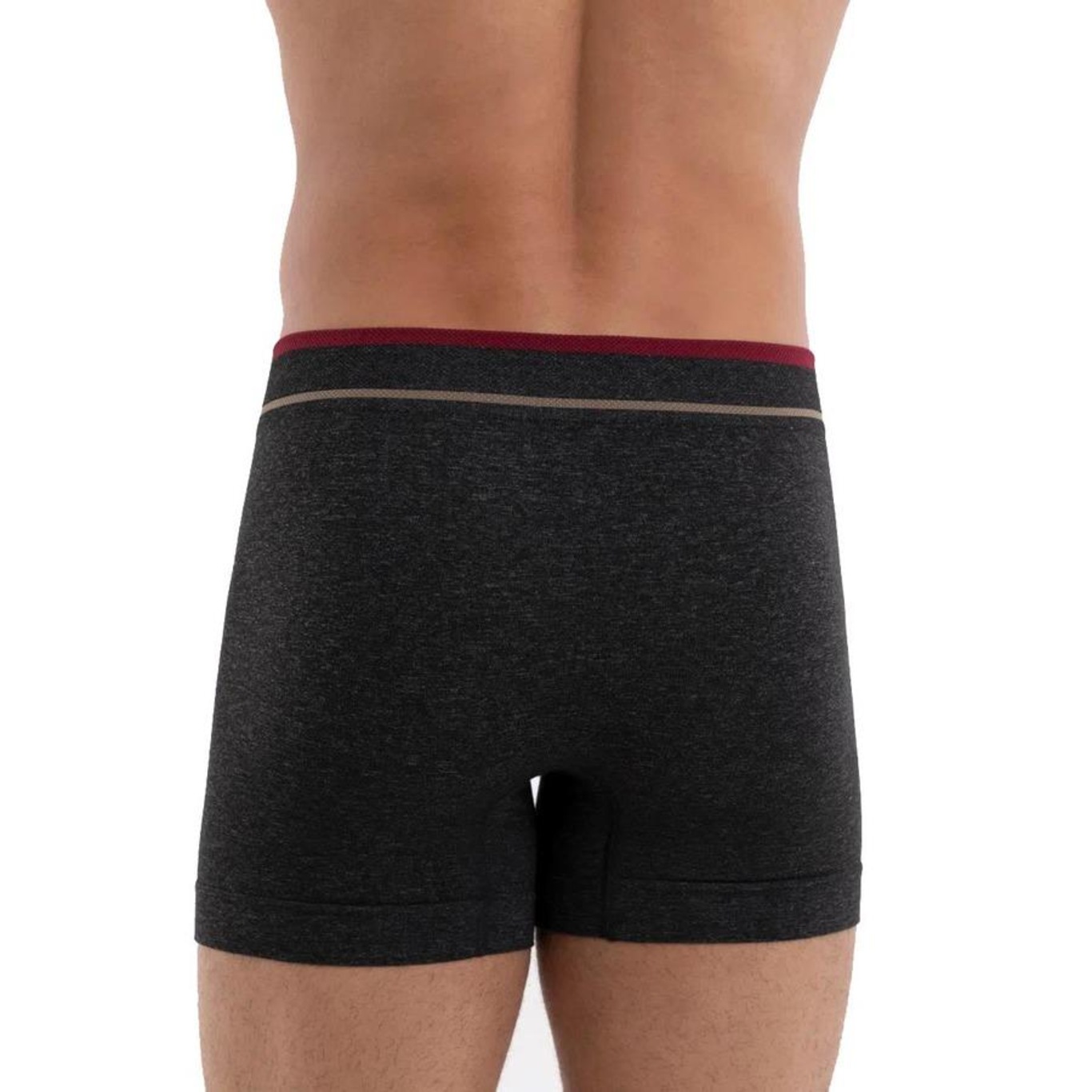 Cueca Boxer Lupo sem Costura - Masculina - Foto 3