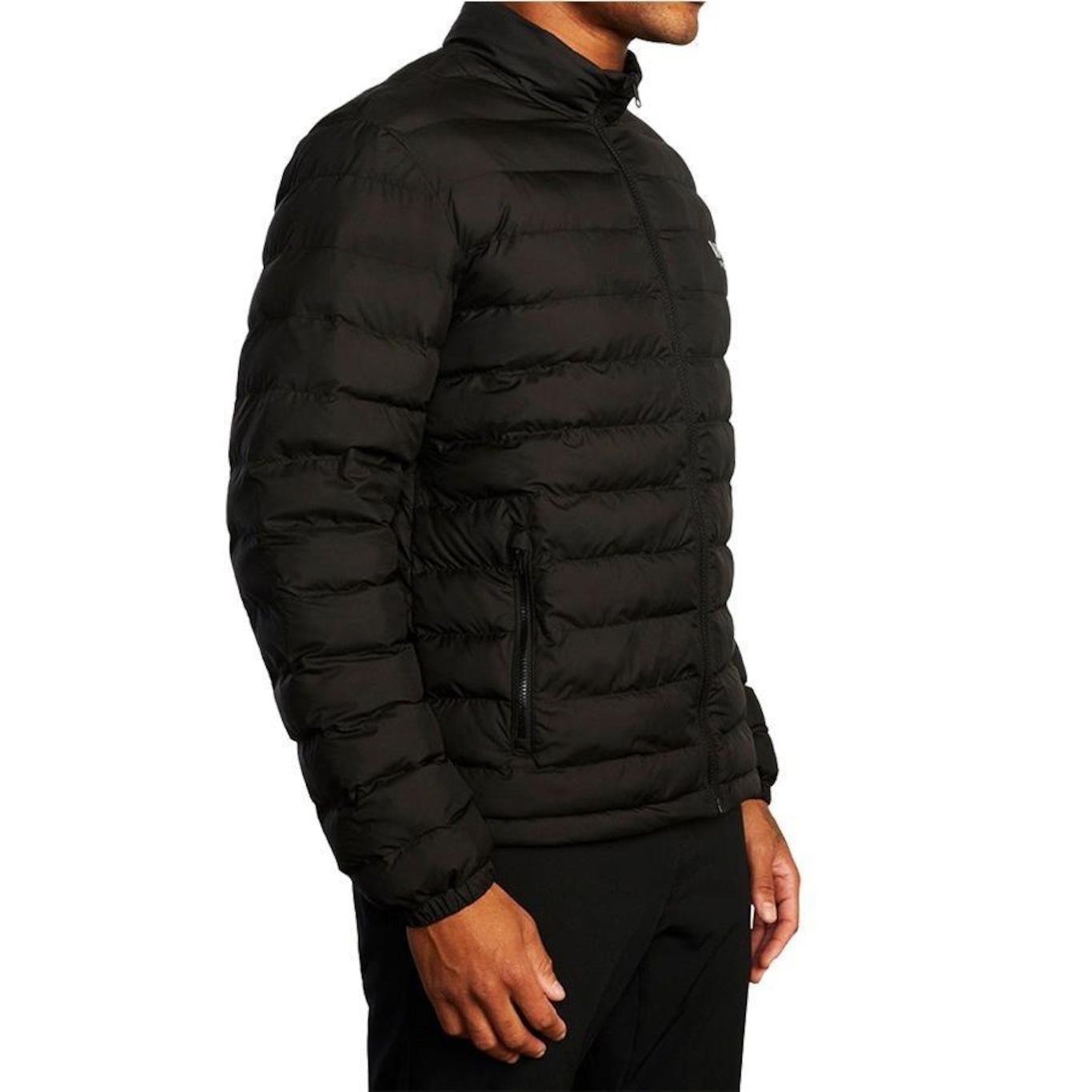 Jaqueta com Capuz Rvca Packable Puffa - Masculina - Foto 4