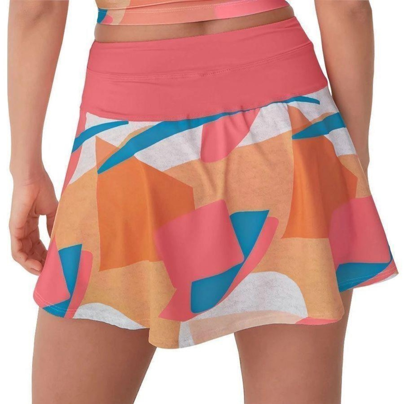 Saia Shorts Fila Sand Bt - Feminina - Foto 2