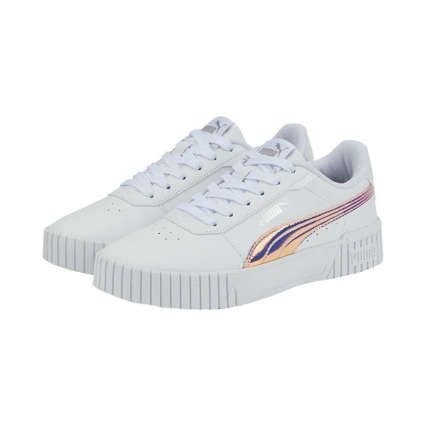 Tênis Puma Carina 2.0 Holo - Infantil - Foto 3