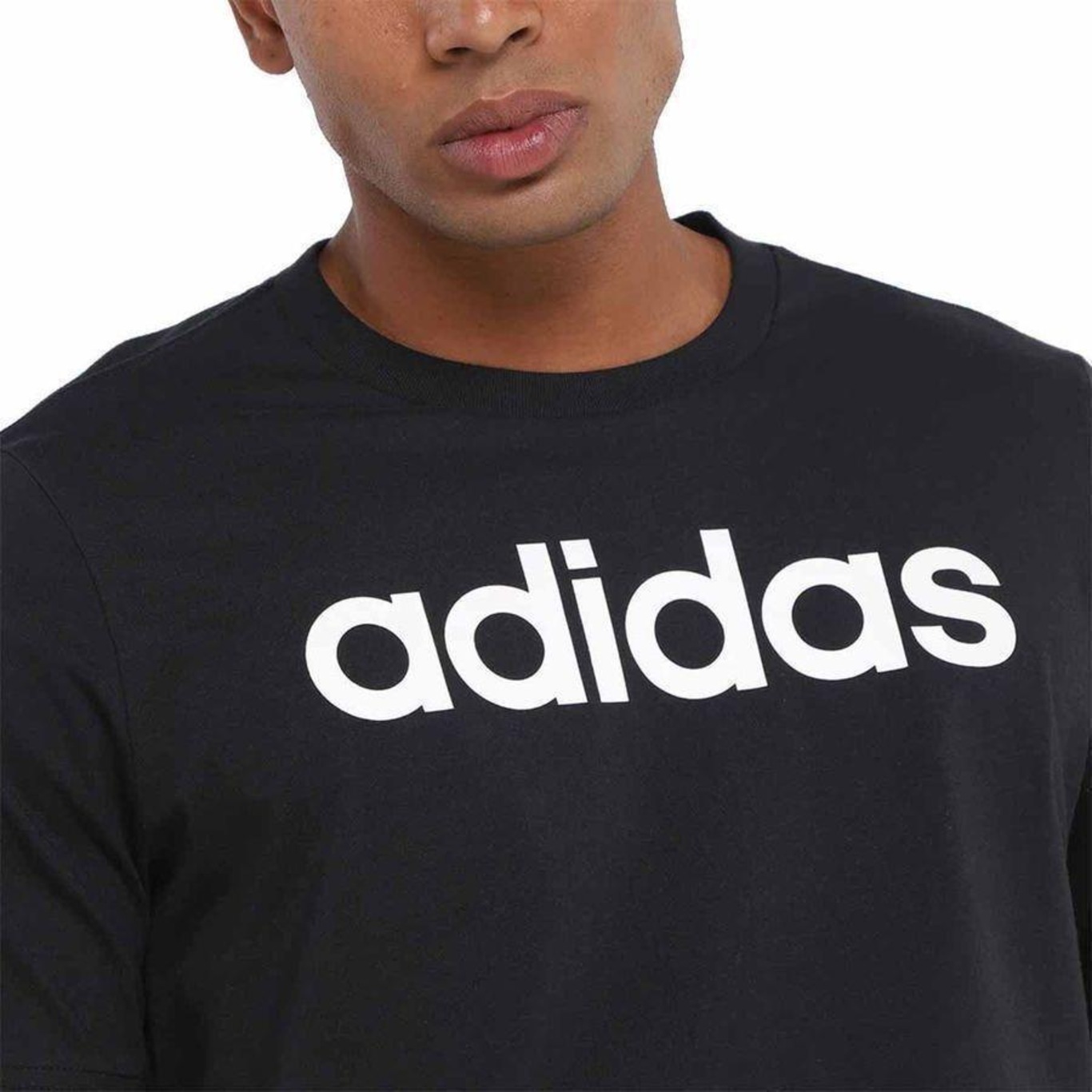 Camiseta adidas Logo Linear - Masculina - Foto 2