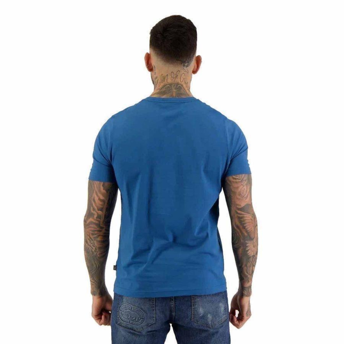 Camiseta Puma Ess 2 Col Logo - Masculina - Foto 4