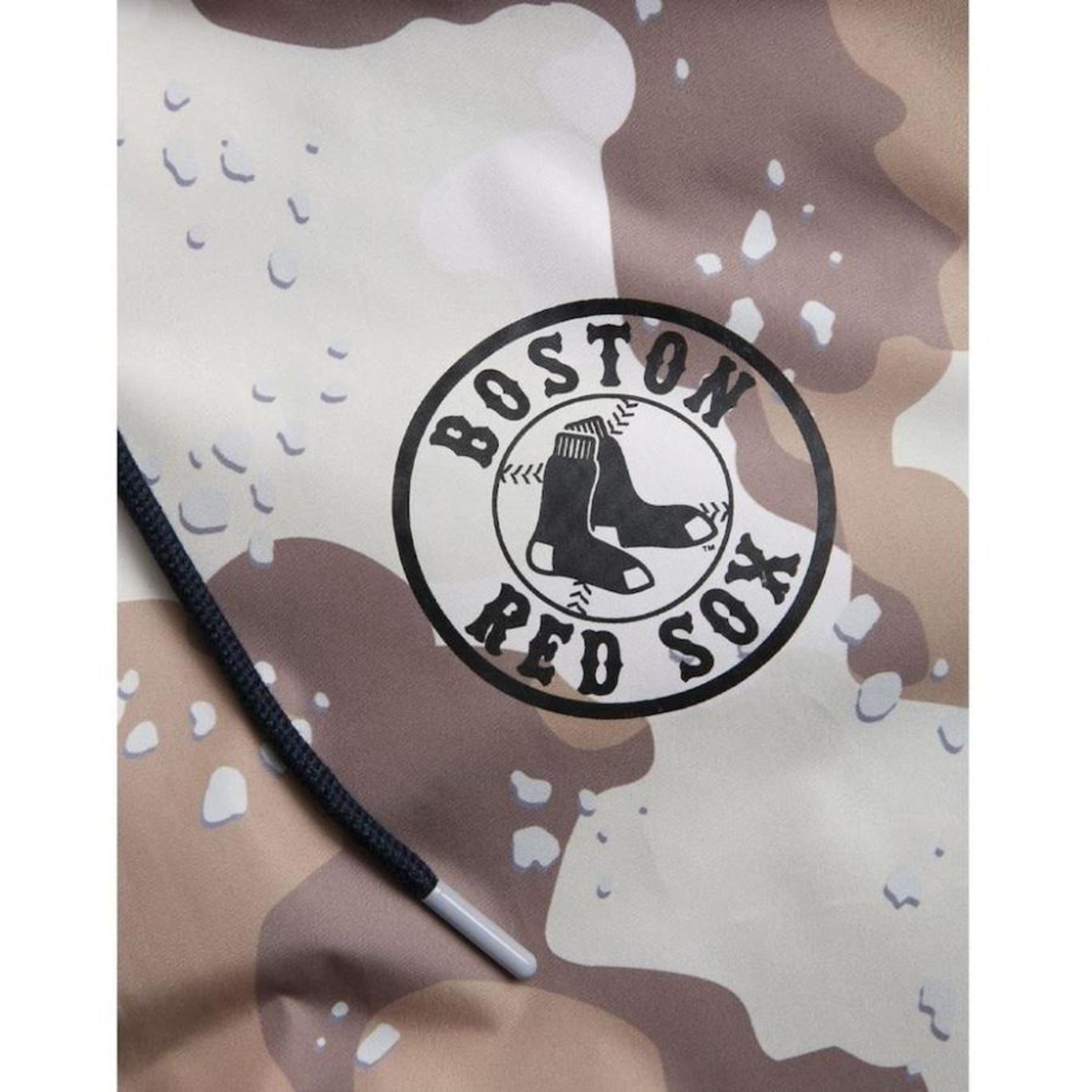 Jaqueta Corta Vento New Era Boston Red Sox Desert Camo - Masculina - Foto 3