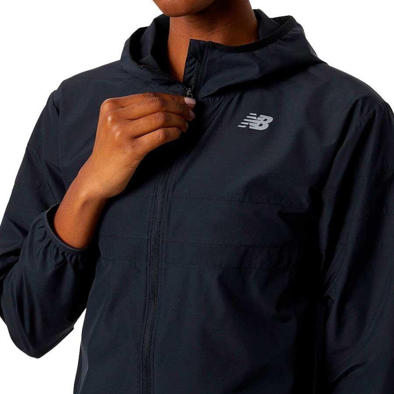 Jaqueta New Balance Windbreak Accelerate - Feminina - Foto 2