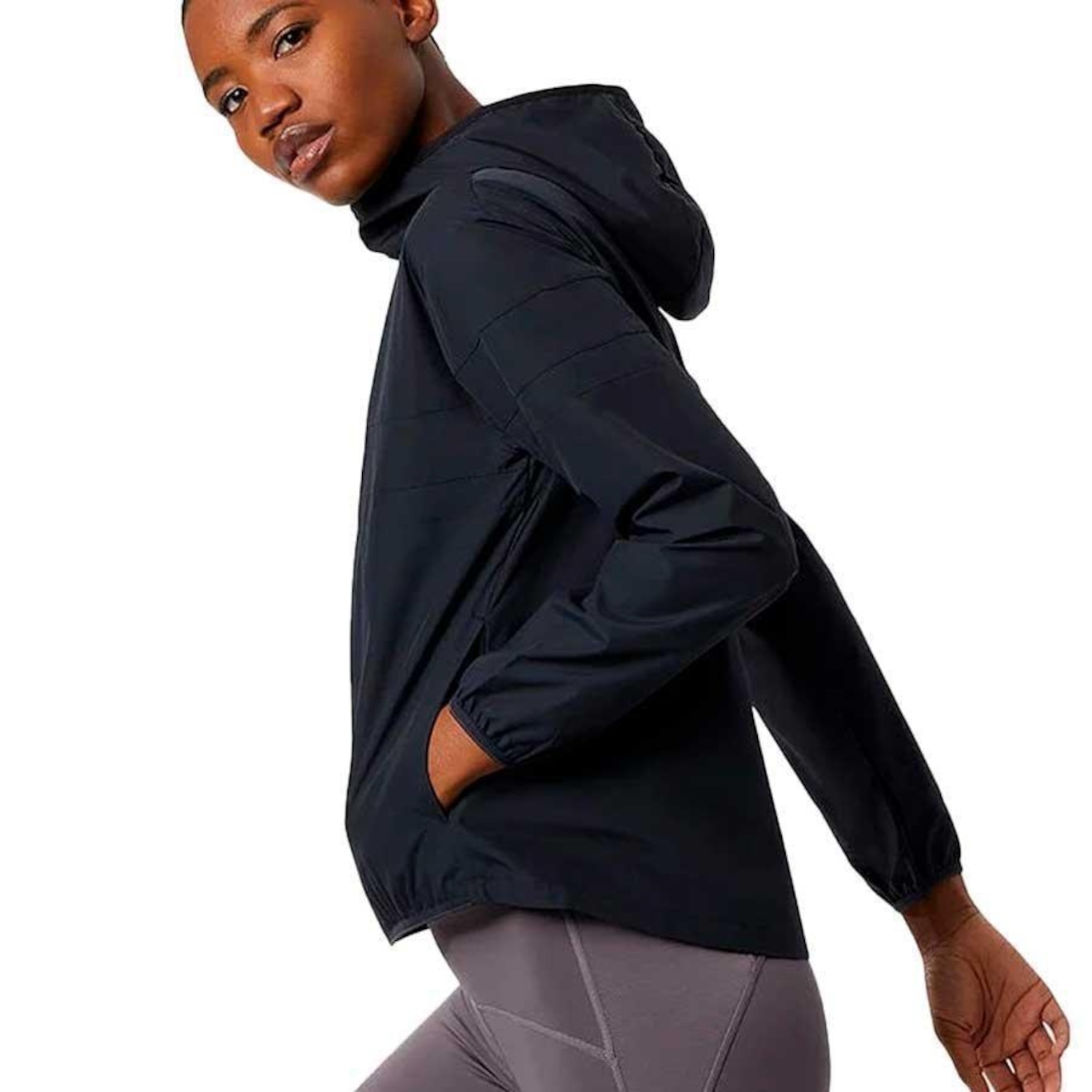 Jaqueta New Balance Windbreak Accelerate - Feminina - Foto 3