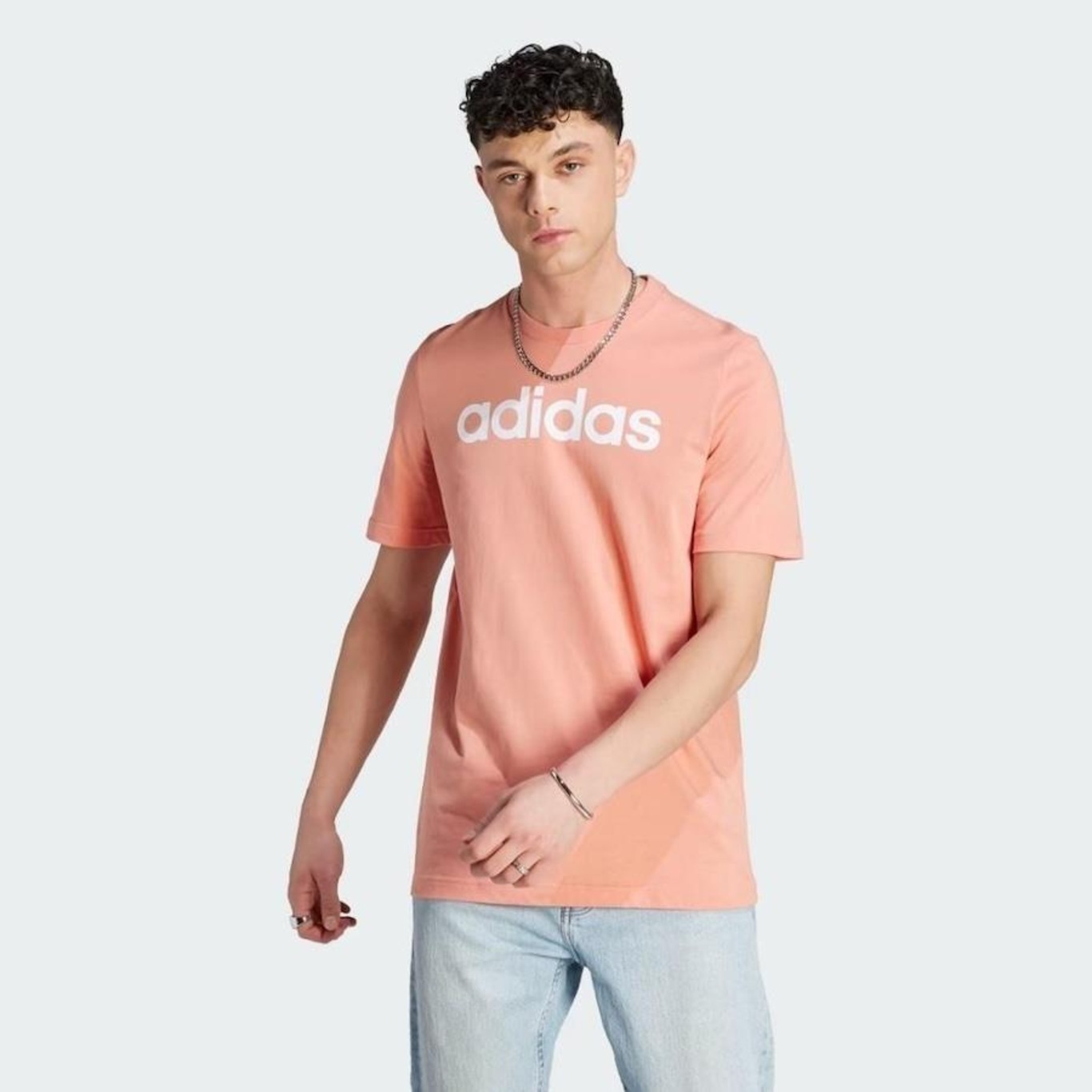 Camiseta discount adidas coral