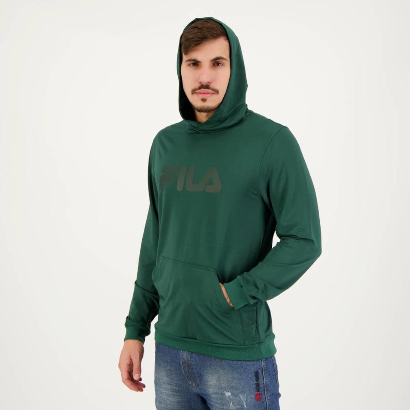 Blusão de Moletom com Capuz Fila Sports Essence - Masculino - Foto 2