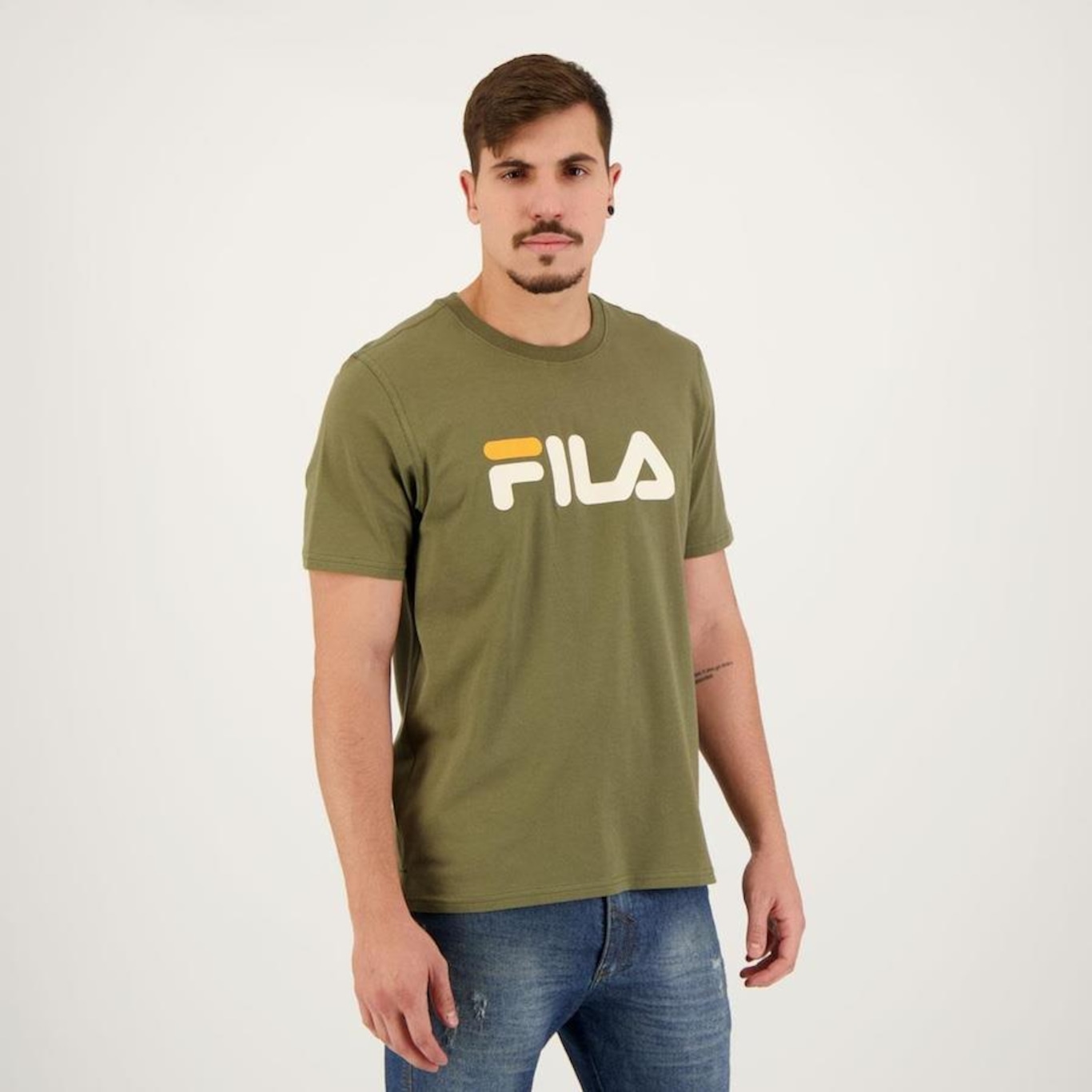 Camiseta Fila Letter Premium III - Feminina - Foto 1