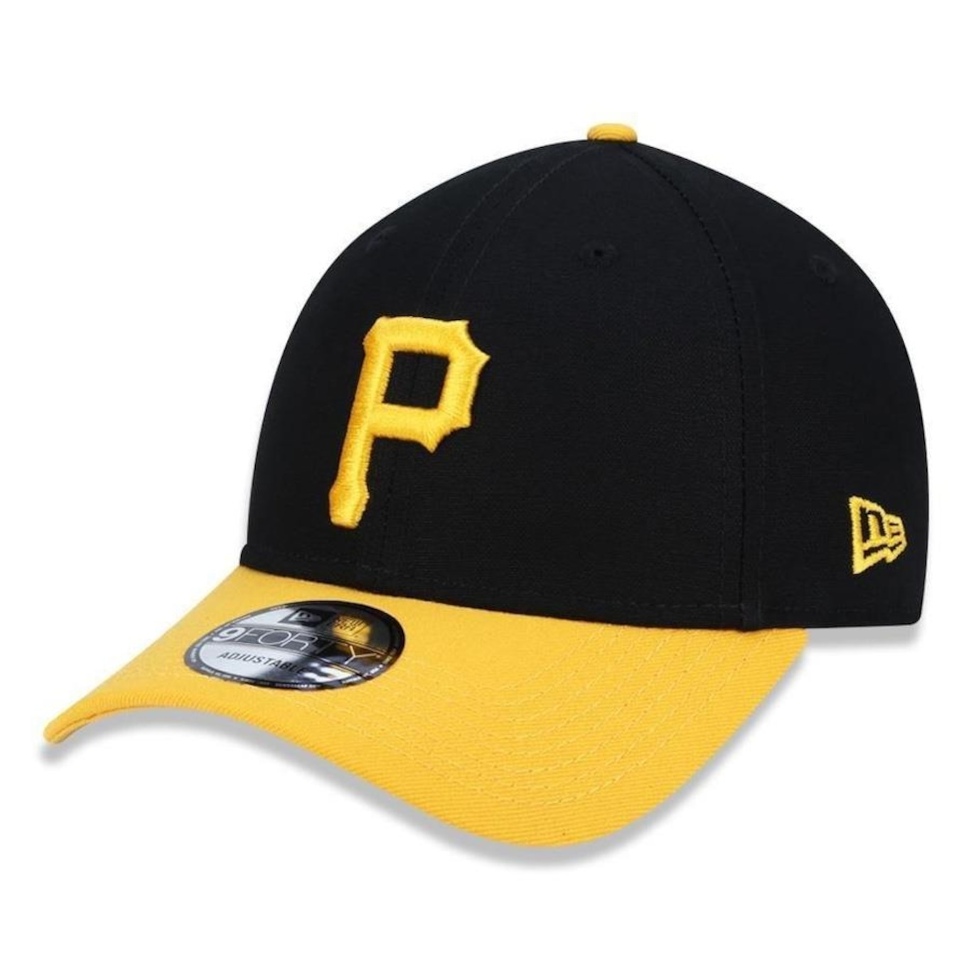 Boné Aba Curva New Era Pittsburgh Pirates 940 Team Color - Strapback - Adulto - Foto 4