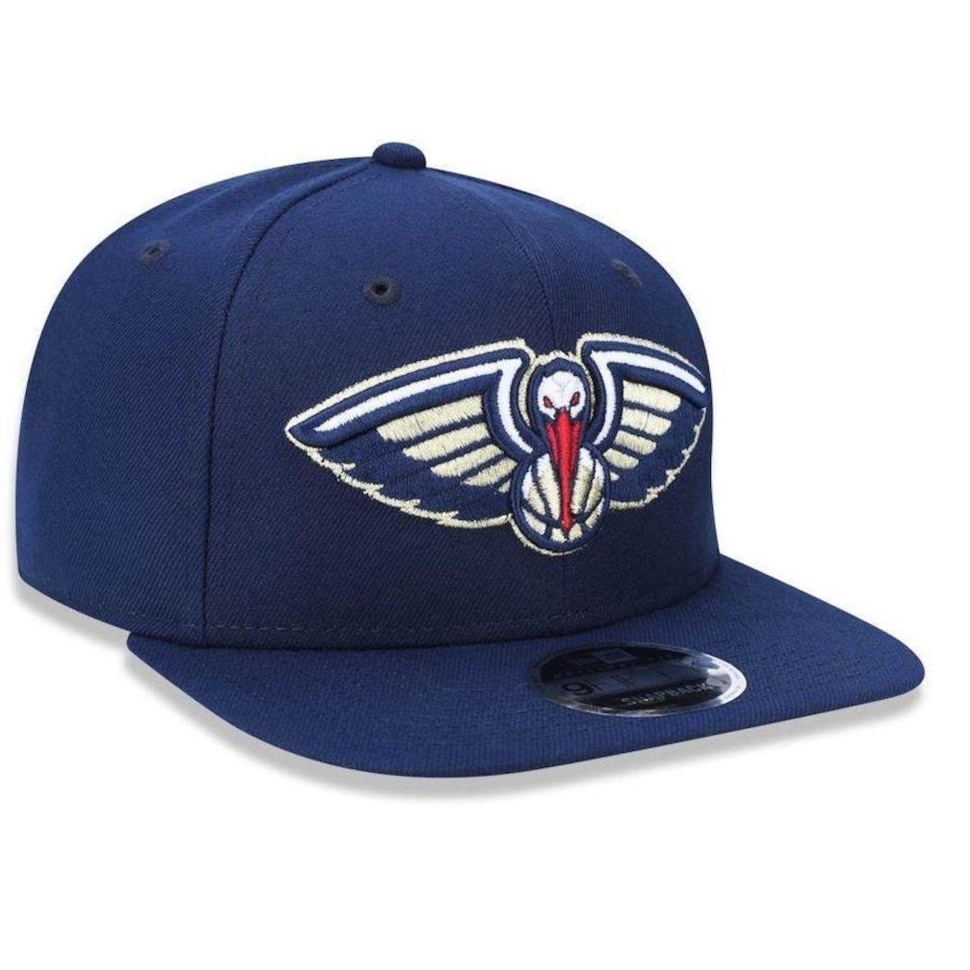 Boné Aba Reta New Era 9Fifty NBA New Orleans Pelicans Primary - Snapback - Adulto - Foto 2