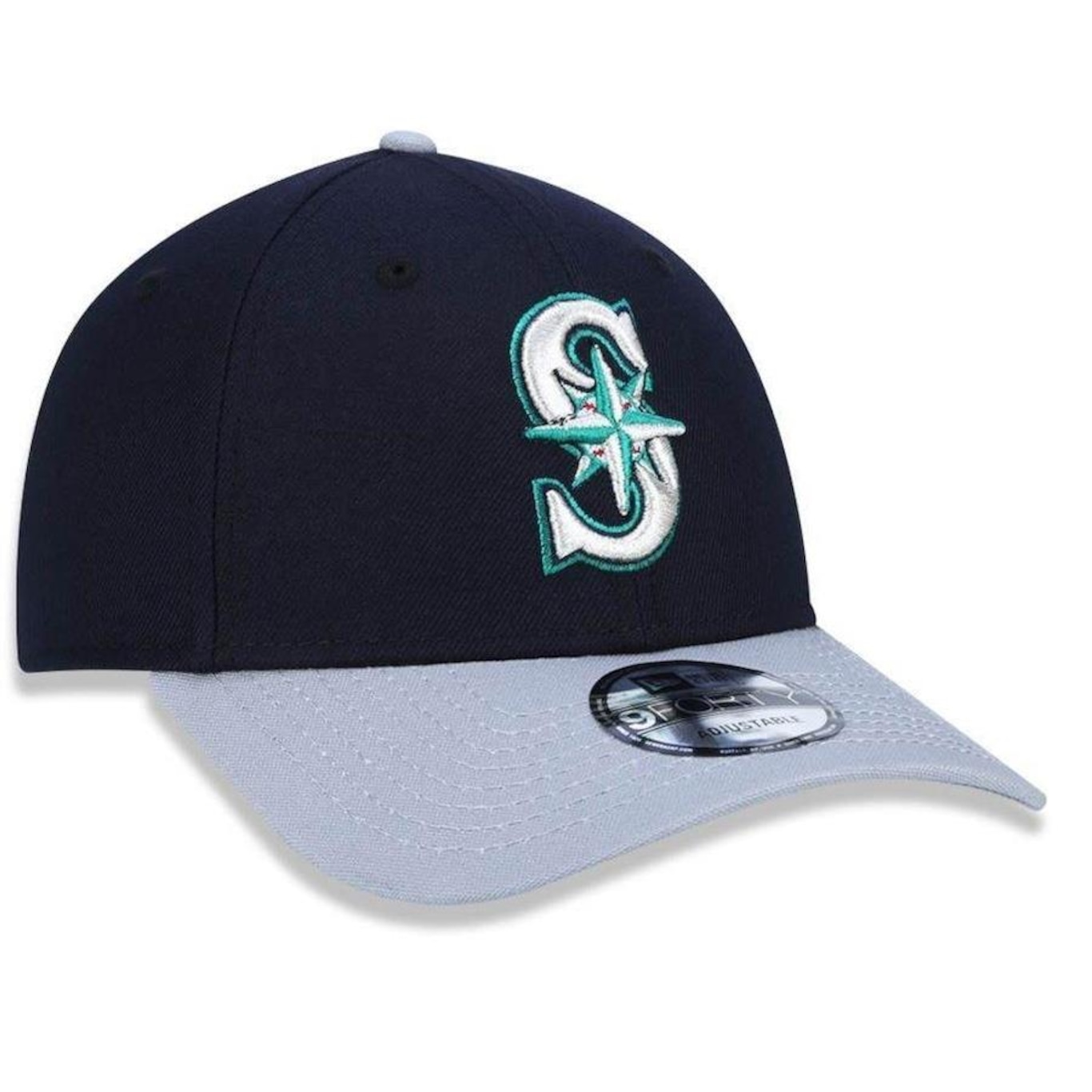 Boné New Era Seattle Mariners 940 Team Color - Snapback - Adulto - Foto 1