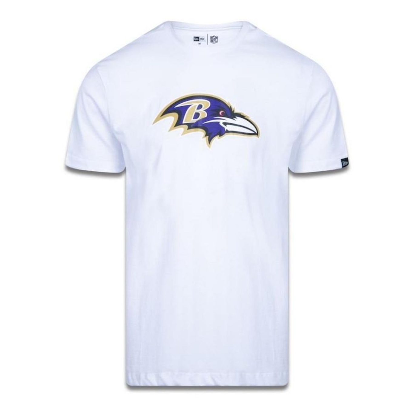 Camiseta New Era Baltimore Ravens Logo Time Nfl - Masculina - Foto 1