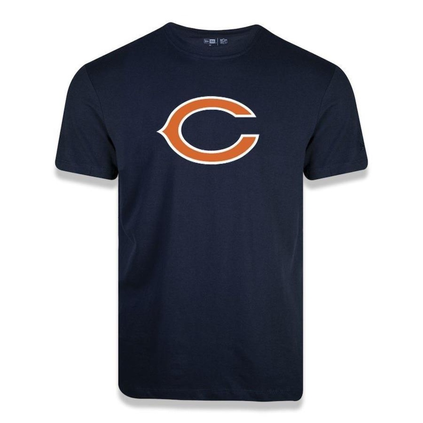 Camiseta New Era Chicago Bears Logo Time Nfl - Masculina - Foto 1