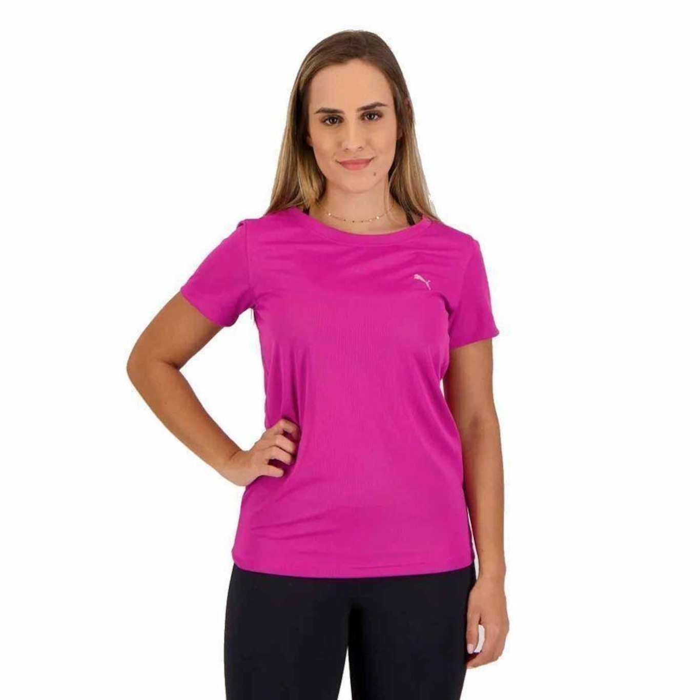 Camiseta Puma Performance Trainng - Feminina - Foto 4