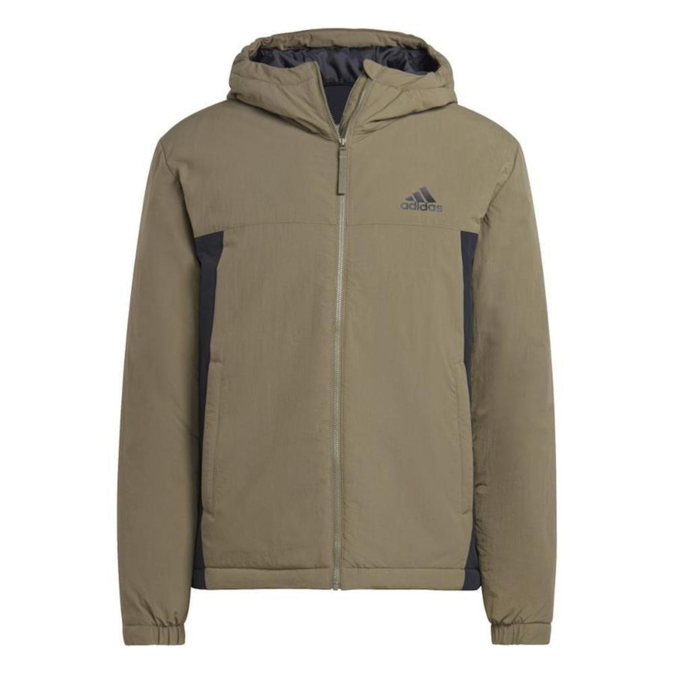 Jaqueta com Capuz adidas Isolamento BSC - Masculina - Foto 1