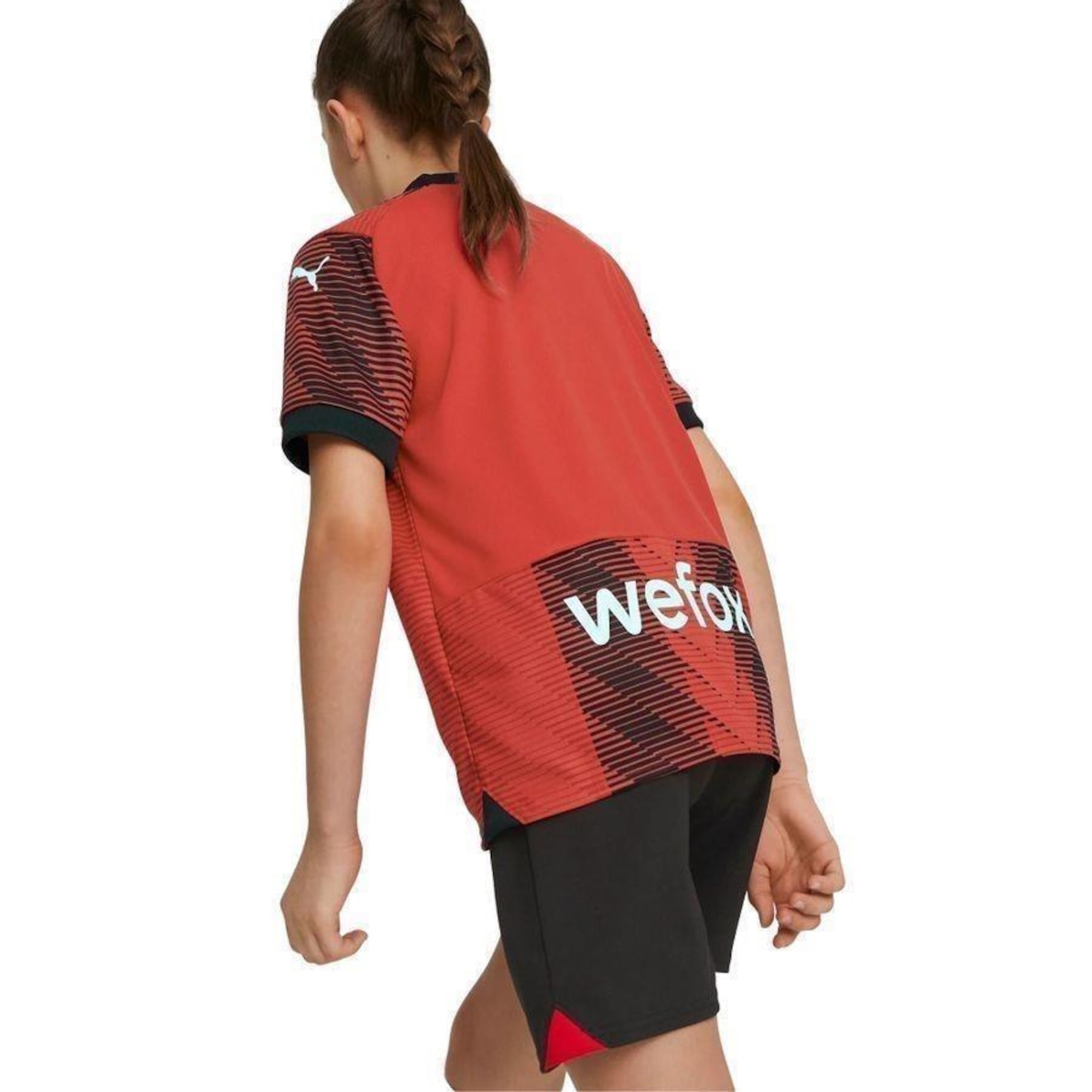 Camisa Milan I 23/24 Puma - Infantil - Foto 5