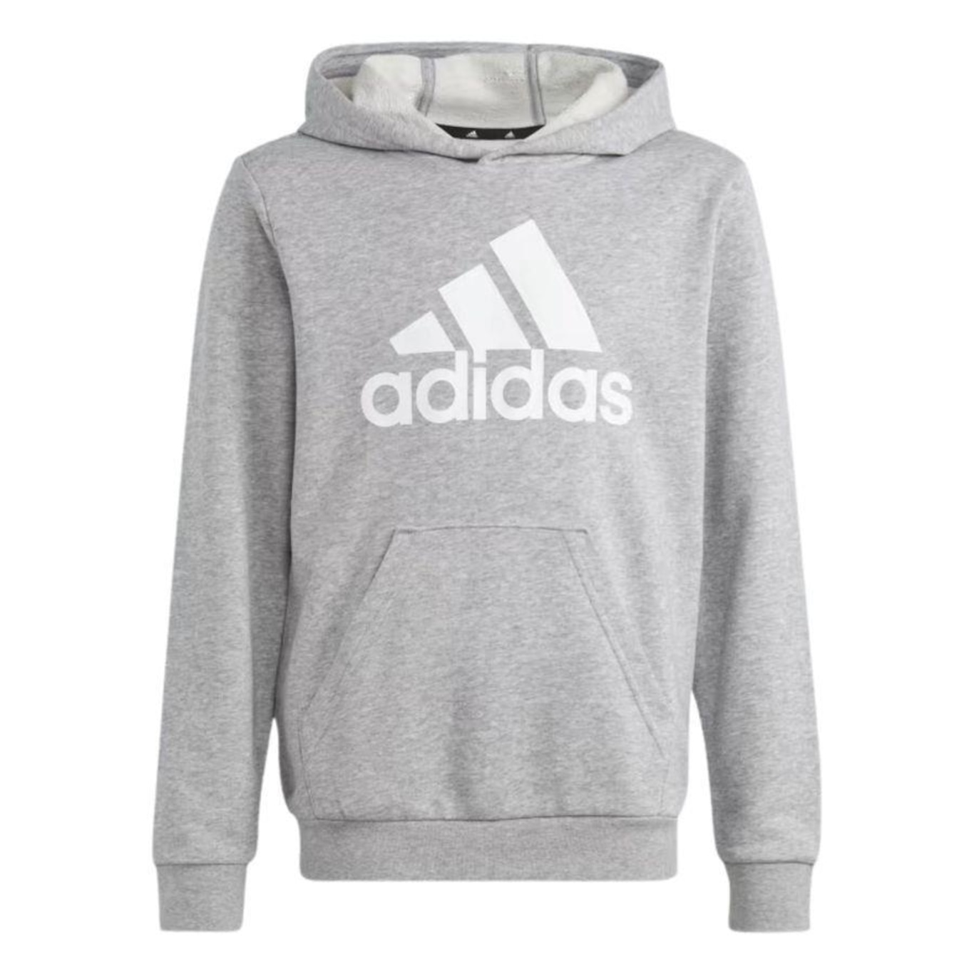 Blusão com Capuz adidas Essentials Big Logo - Infantil - Foto 1