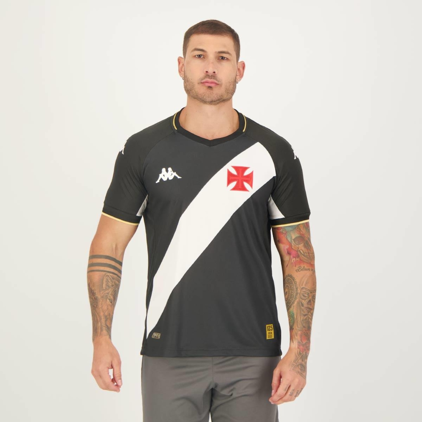 Camisa do Vasco I 2023 Kappa - Masculina - Foto 1