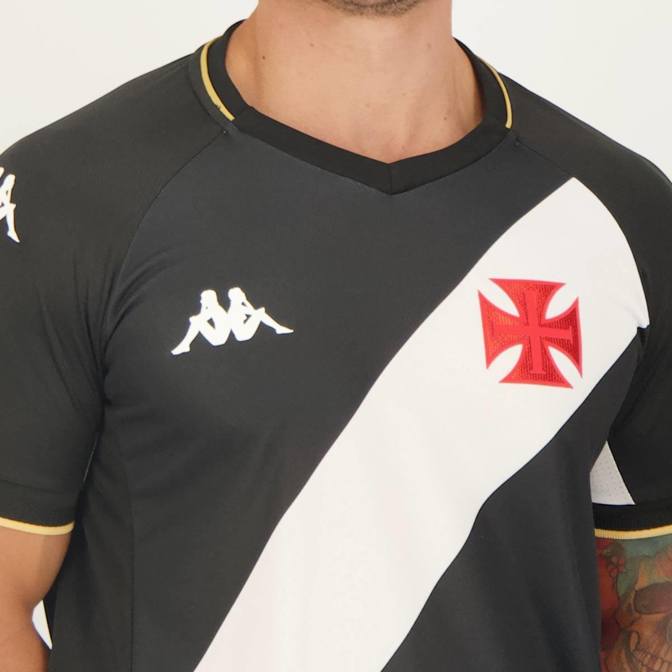 Camisa do Vasco I 2023 Kappa - Masculina - Foto 4